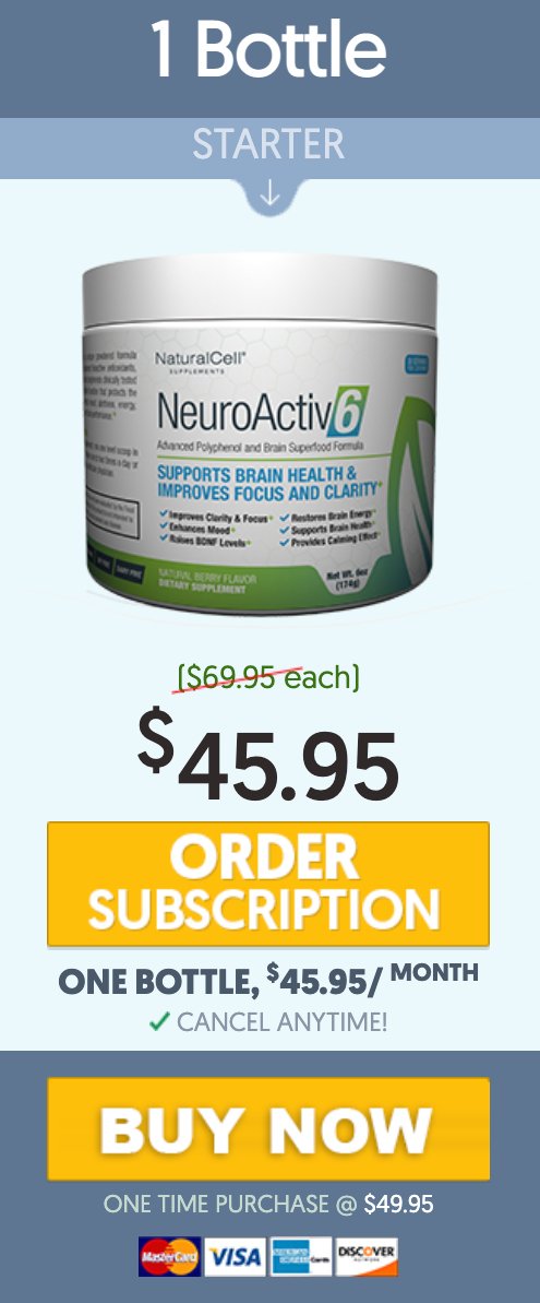 NeuroActiv6 - 1 Bottle
